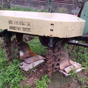 Плуг роторний, фрезерний до трактора, плужок двох корпусний